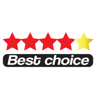 Best choice with stars  button web banner templates. Promotional sale badge and retail paper stickers. png