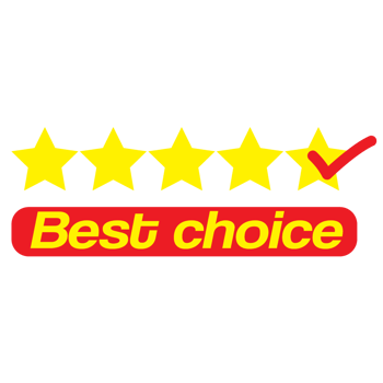 Best choice with stars  button web banner templates. Promotional sale badge and retail paper stickers. png