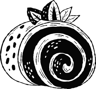 Sweet cream roll png