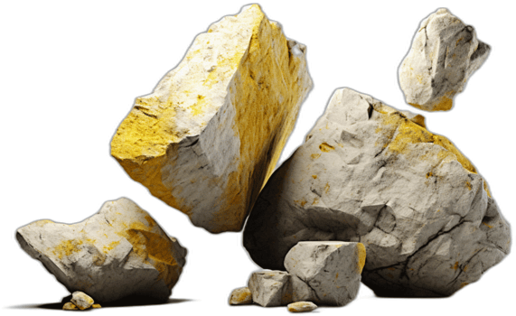 Rock stone  AI Generated png
