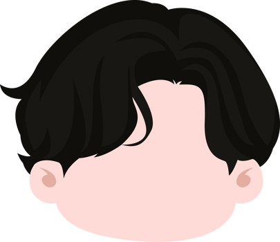 cute cartoon face kawaii boy png