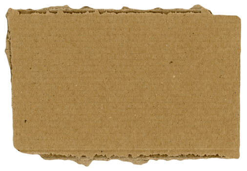 piece of cardboard transparent PNG