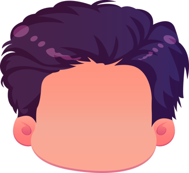 cute cartoon face kawaii boy png