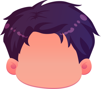 cute cartoon face kawaii boy png