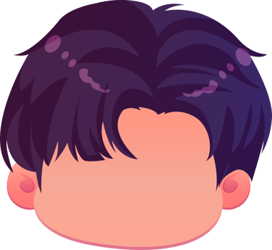 cute cartoon face kawaii boy png