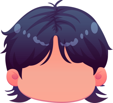 cute cartoon face kawaii boy png