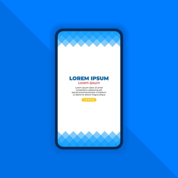 Abstract Geometric Background for Mobile Landing Page vector
