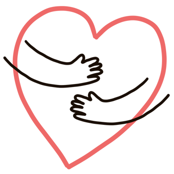 Hug hold care safezone png