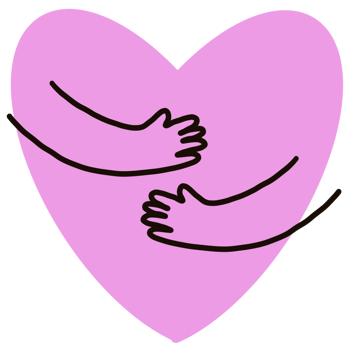 Hug hold care safezone png
