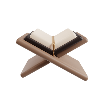3D Rendering Quran Islamic Holy Book Icon png