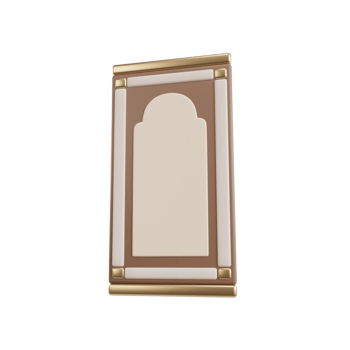 3d icon rendering sajadah isolated useful for muslim, ramadan kareem eid al fitr design element png