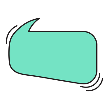 Dialogue Speech Bubble Fill Style an png