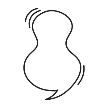 50 Dialogue Speech Bubble Outline Style au png