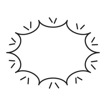 50 Dialogue Speech Bubble Outline Style ax png