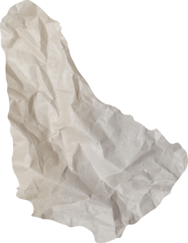 Barbados island map paper texture cut out on white background. png