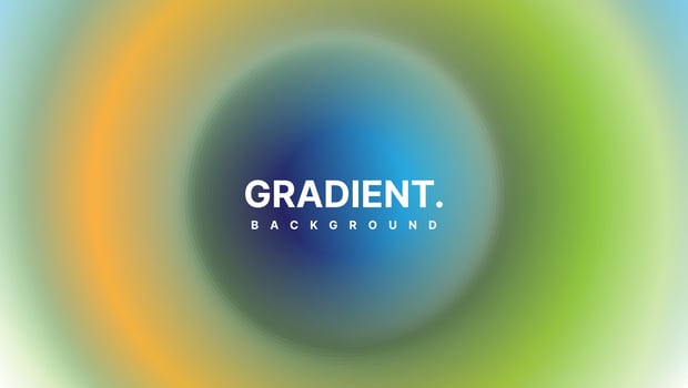 abstract colorful circle smooth gradient background. vector illustration