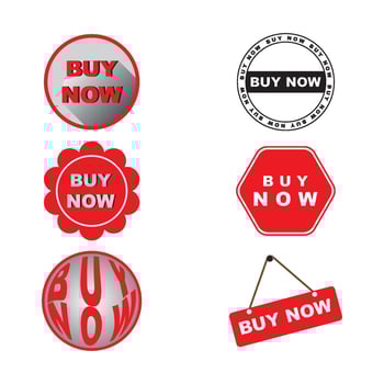 Buy Now icon vector