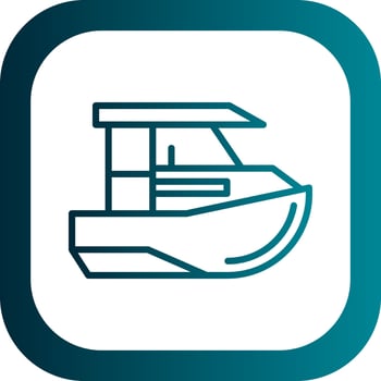 Boat Vector Icon Design