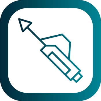 Harpoon Vector Icon Design