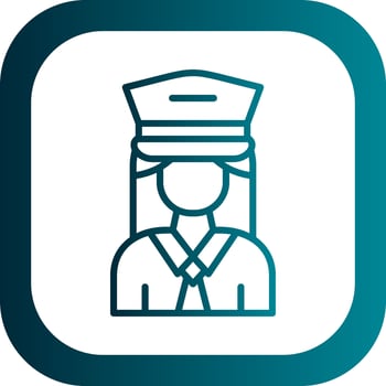 Captain Vector Icon Design