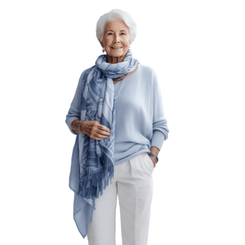 Elderly woman isolated png