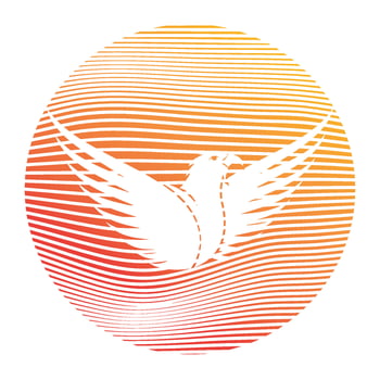 Eagle wings logo vector