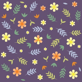 Floral pattern vector illustration