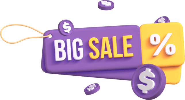 Sale Tag 3D Icon png