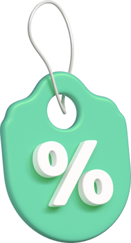 Sale Tag 3D Icon png