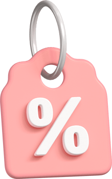 Sale Tag 3D Icon png