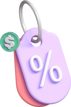 Sale Tag 3D Icon png