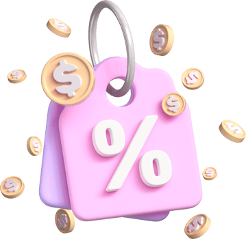 Sale Tag 3D Icon png