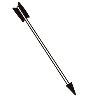 A arrow for archery png
