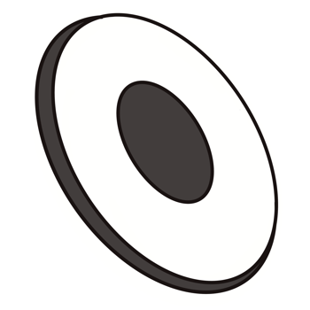 A flying disc png