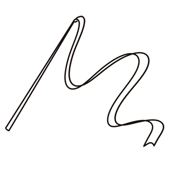 A gymnastic ribbon png