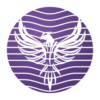 Eagle wings logo vector