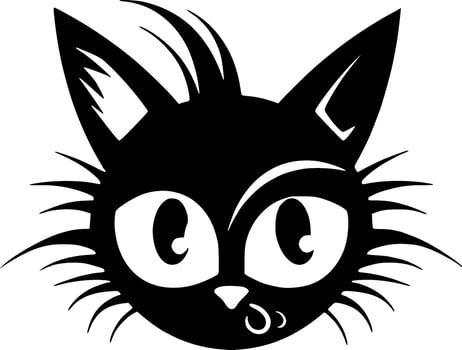 Cat - High Quality Vector Logo - Vector illustration ideal for T-shirt graphic