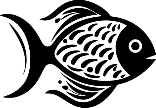 Fish - High Quality Vector Logo - Vector illustration ideal for T-shirt graphic
