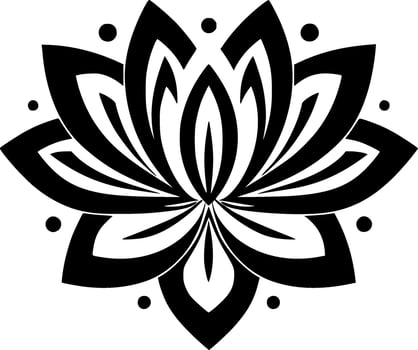 Flower - High Quality Vector Logo - Vector illustration ideal for T-shirt graphic