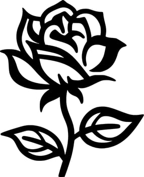 Flower - High Quality Vector Logo - Vector illustration ideal for T-shirt graphic