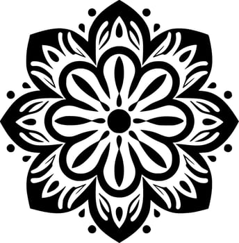 Mandala - High Quality Vector Logo - Vector illustration ideal for T-shirt graphic