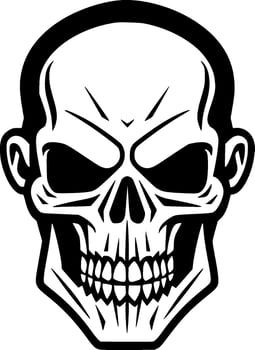 Skull - High Quality Vector Logo - Vector illustration ideal for T-shirt graphic