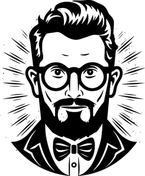Teacher, Minimalist and Simple Silhouette - Vector illustration