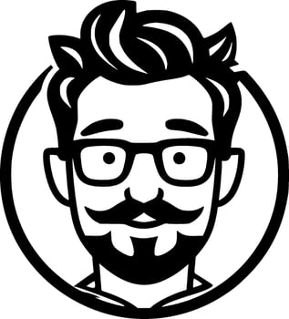 Teacher, Minimalist and Simple Silhouette - Vector illustration