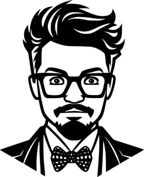 Teacher, Minimalist and Simple Silhouette - Vector illustration