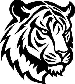 Tiger - High Quality Vector Logo - Vector illustration ideal for T-shirt graphic