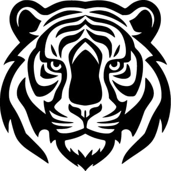 Tiger - High Quality Vector Logo - Vector illustration ideal for T-shirt graphic