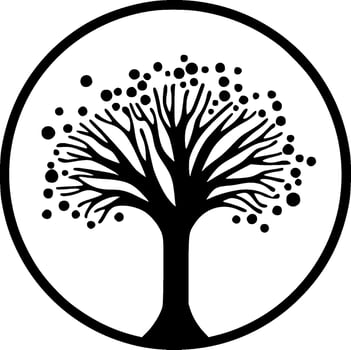 Tree - High Quality Vector Logo - Vector illustration ideal for T-shirt graphic