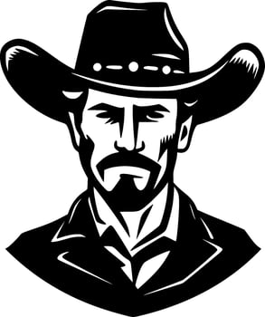 Western - High Quality Vector Logo - Vector illustration ideal for T-shirt graphic