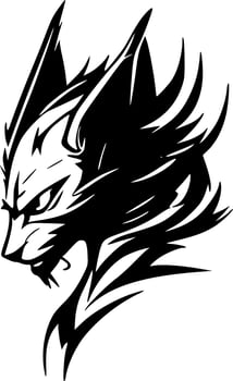 Wildcat - High Quality Vector Logo - Vector illustration ideal for T-shirt graphic